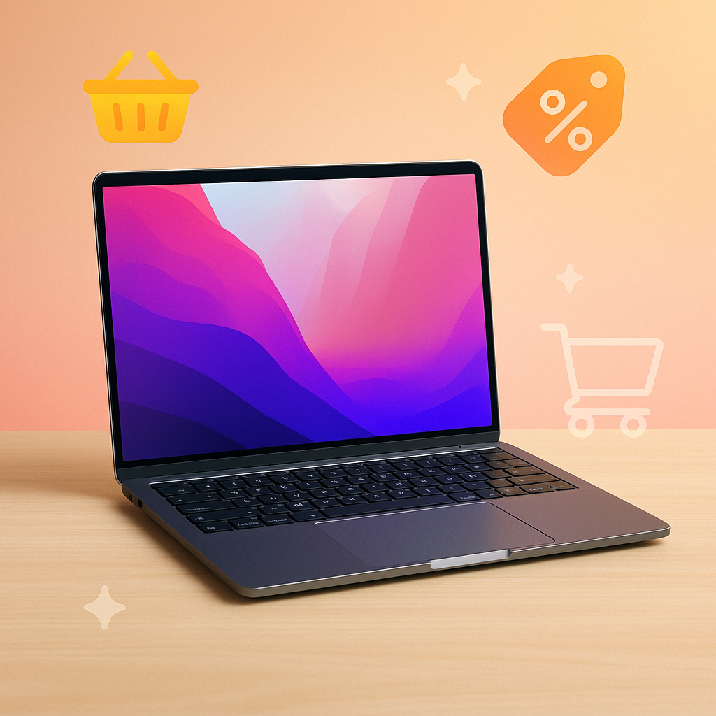 Sony full-frame mirrorless camera with budget lens and memory card on a bright gradient background